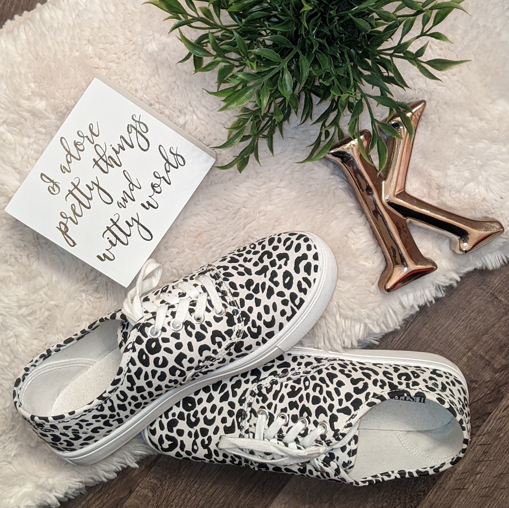 Leopard Print Sneakers
